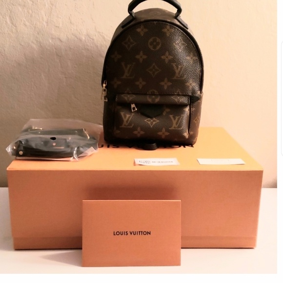 New Louis Vuitton Palm Springs Mini Backpack - Picture 3 of 7